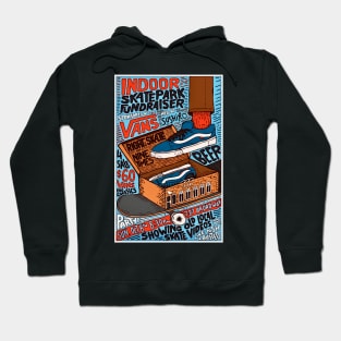 Skate Retro Poster Hoodie